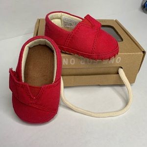 *SOLD* Toms red canvas | Crib Alpargata *SOLD*